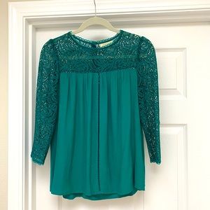 Anthropologie Moulinette Soeurs Lace Blouse